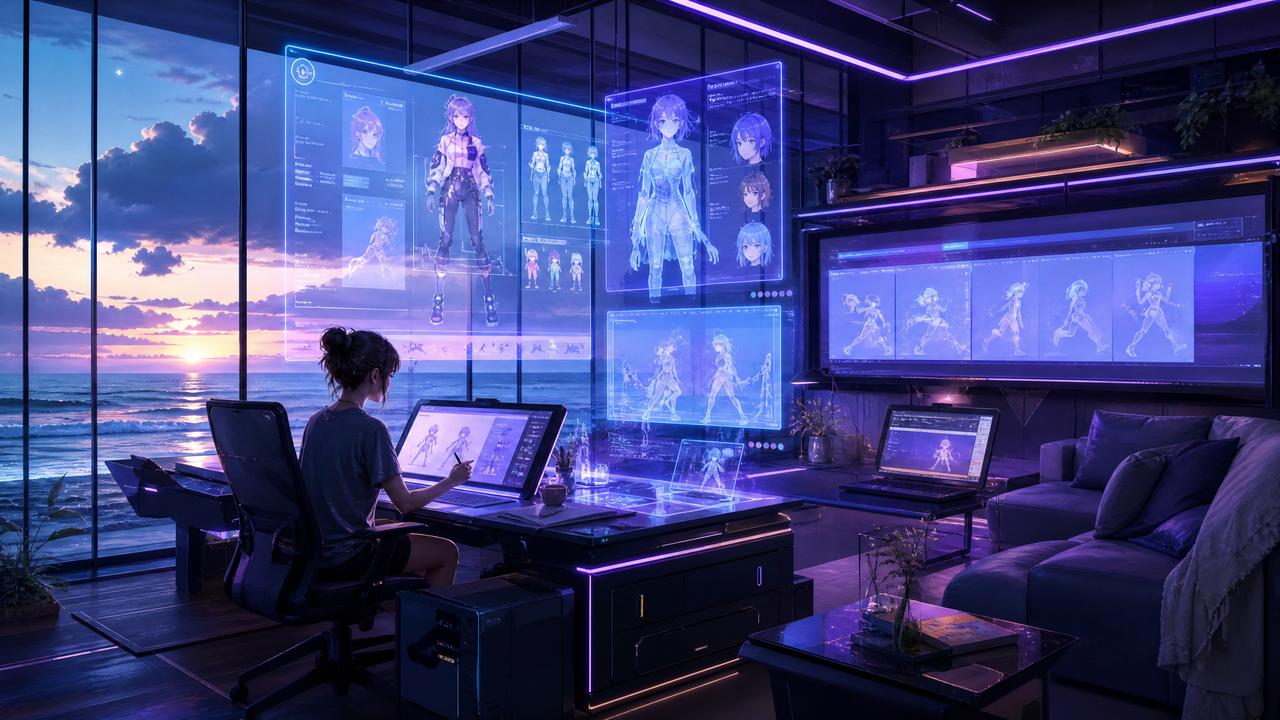 免费看片AI动漫创作